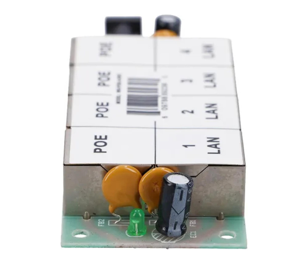 ExtraLink 4 Portowy PoE Injector 4x 100Mb/s RJ45, Bez Obudowy - 1541567 - zdjęcie 4